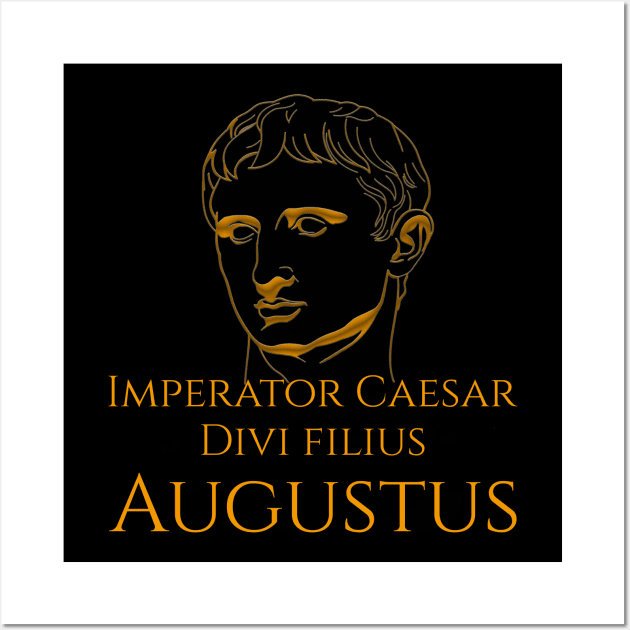 Emperor Augustus Wall Art by Styr Designs